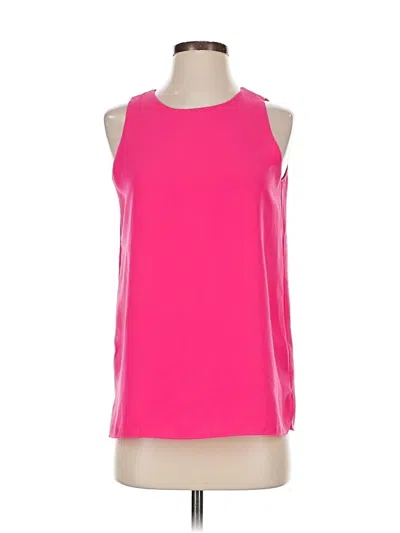 Pre-owned Ann Taylor Loft Sleeveless Blouse In Pink