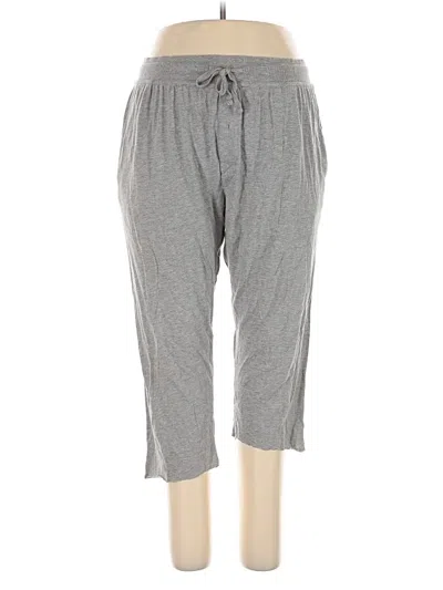 Pre-owned Hanes Casual Pants In Gray