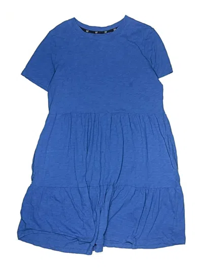 Pre-owned Gap Kids' Dress In Blue