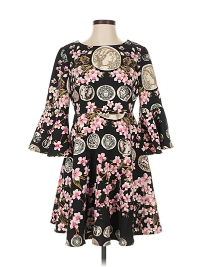 Pre-owned Aryeh Cocktail Dress In Black