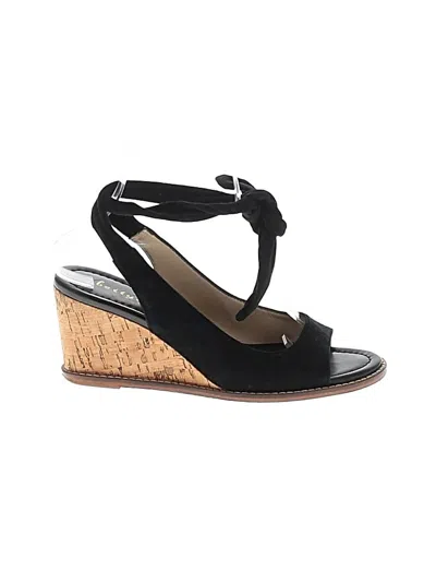Pre-owned Bettye Muller Wedges In Black