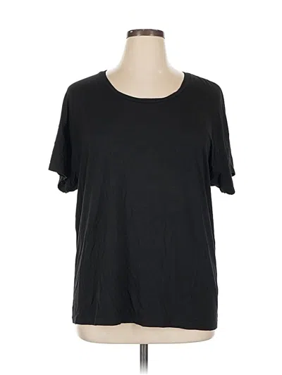 Pre-owned Joy Joy Short Sleeve T-shirt In Black