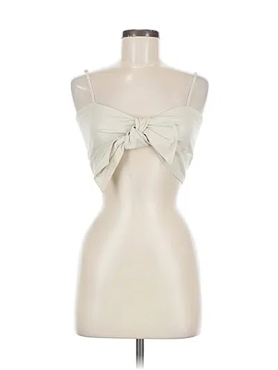 Pre-owned Jason Wu Sleeveless Blouse In White