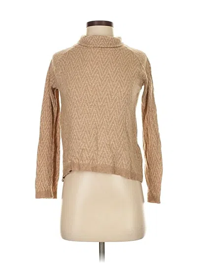 Pre-owned Madewell Turtleneck Sweater In Brown