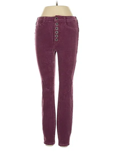 Pre-owned Pilcro Casual Pants In Burgundy