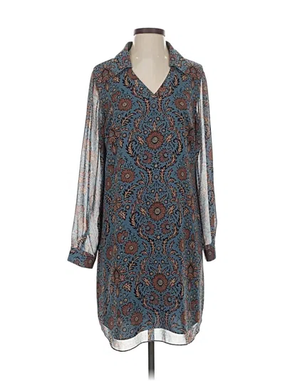 Pre-owned Cabi Casual Dress In Blue