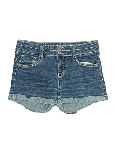 Pre-owned Vanilla Star Kids' Denim Shorts In Blue