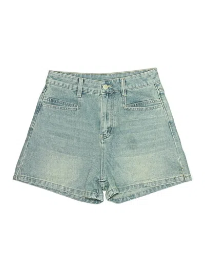 Pre-owned Assorted Brands Denim Shorts In Blue
