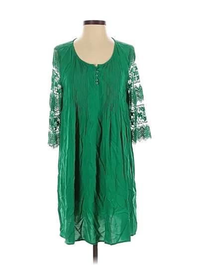 Pre-owned Monoreno Casual Dress In Green
