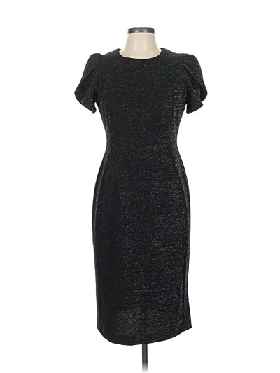 Pre-owned Calvin Klein Cocktail Dress In Black
