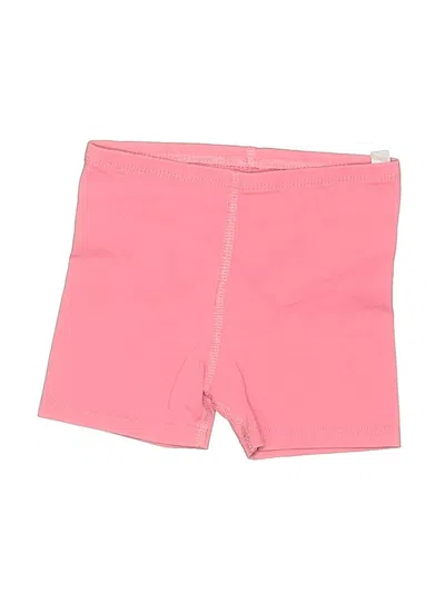 Pre-owned Primary Clothing Kids' Shorts In Pink