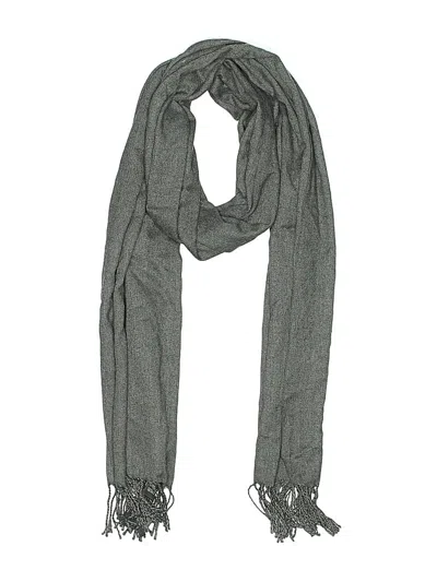 Pre-owned H&m Scarf In Gray