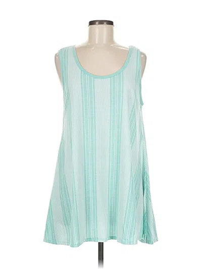 Pre-owned Lularoe Casual Dress In Blue