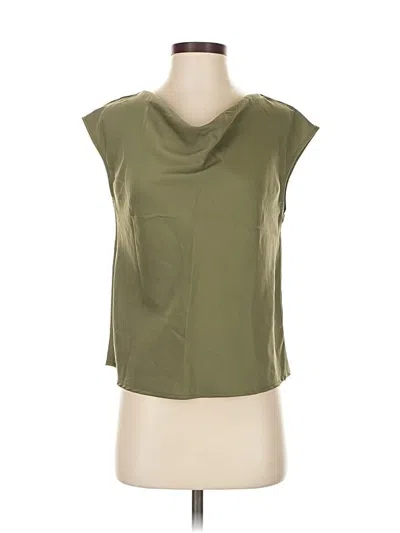 Pre-owned Banana Republic Factory Store Sleeveless Blouse In Green