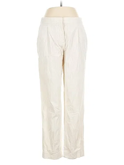 Pre-owned Massimo Dutti Casual Pants In White