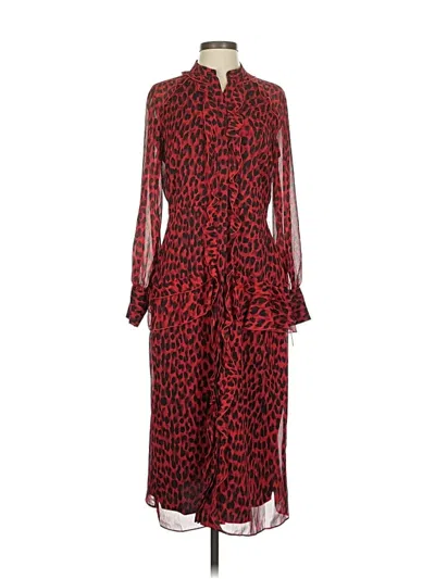Pre-owned Rachel Roy Casual Dress In Red