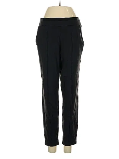 Pre-owned Athleta Track Pants In Black