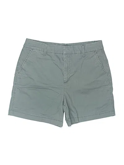 Pre-owned Gloria Vanderbilt Khaki Shorts In Green