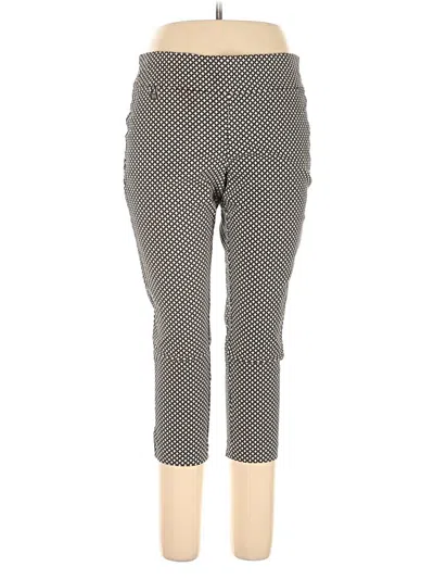 Pre-owned Rafaella Casual Pants In Gray