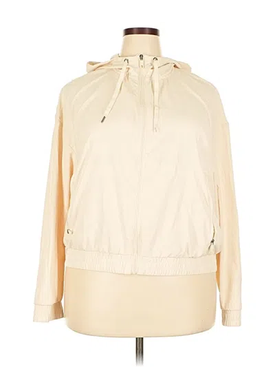 Pre-owned Avalanche Zip Up Hoodie In Brown