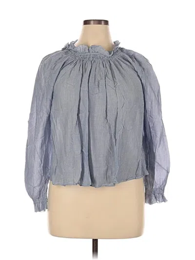 Pre-owned Vanessa Bruno 3/4 Sleeve Blouse In Blue