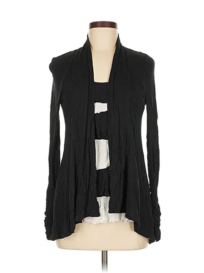 Pre-owned Cable & Gauge Kimono In Black