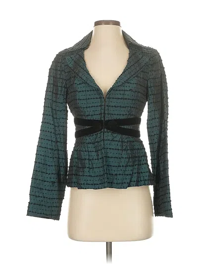 Pre-owned Nanette Lepore Blazer Jacket In Blue