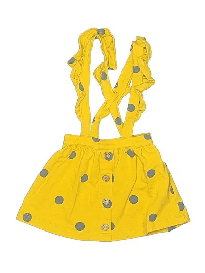 Pre-owned Wonder Nation Kids' Dress In Yellow
