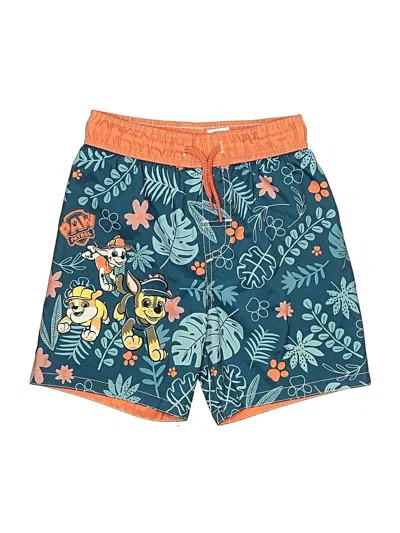 Pre-owned Nickelodeon Kids' Board Shorts In Blue