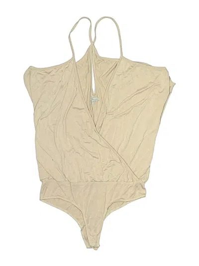Pre-owned Charlotte Russe Bodysuit In Brown