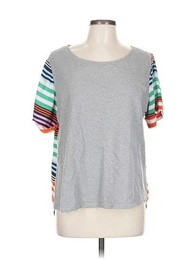 Pre-owned Porridge Short Sleeve T-shirt In Gray