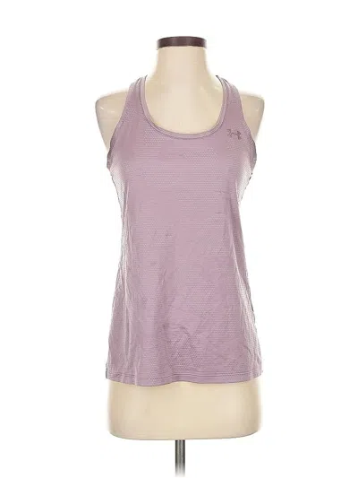 Pre-owned Under Armour Active Tank Top In Purple