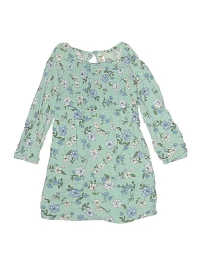 Pre-owned Oshkosh B'gosh Kids' Dress In Green
