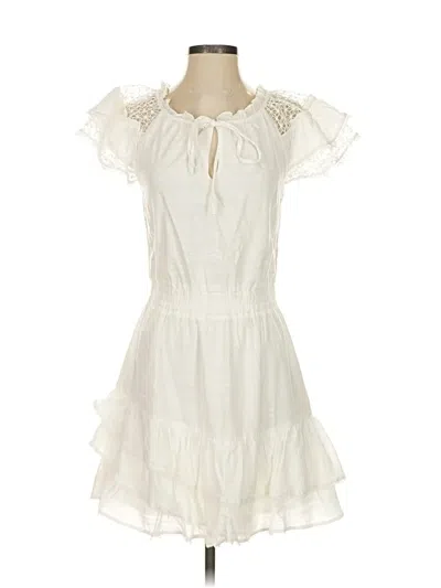 Pre-owned Heartloom Casual Dress In White