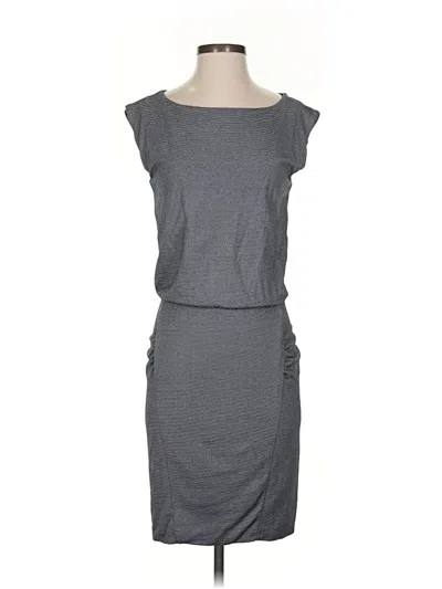 Pre-owned Athleta Casual Dress In Gray