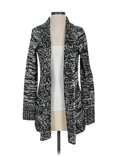 Pre-owned Karen Kane Cardigan Sweater In Gray