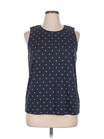 Pre-owned Cj Banks Sleeveless T-shirt In Blue