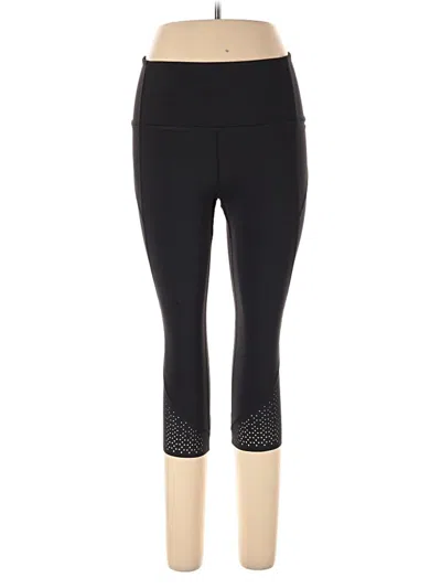 Pre-owned Lululemon Athletica Active Pants In Black