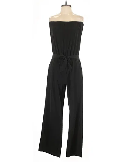 Pre-owned Ann Taylor Loft Jumpsuit In Black
