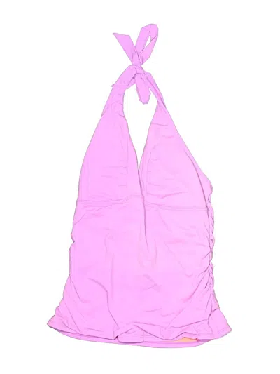 Pre-owned Athleta Swimsuit Top Purple Swimwear
