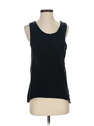 Pre-owned Victoria's Secret Sleeveless T-shirt In Black
