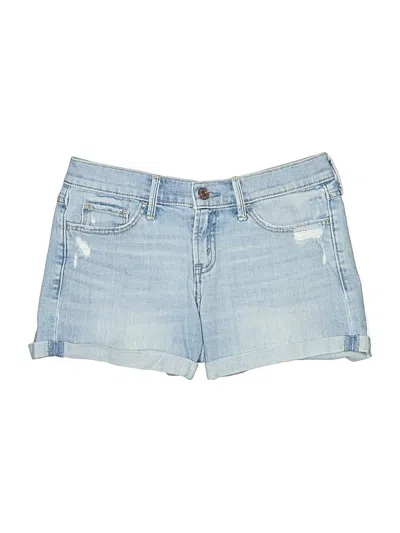 Pre-owned Abercrombie & Fitch Denim Shorts In Blue