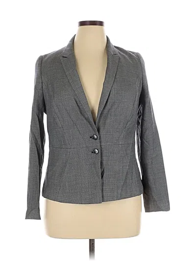 Pre-owned Boss By Hugo Boss Wool Blazer Jacket In Gray