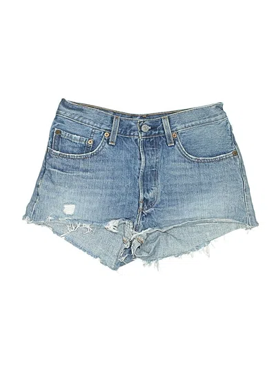 Pre-owned Levi's Denim Shorts In Blue