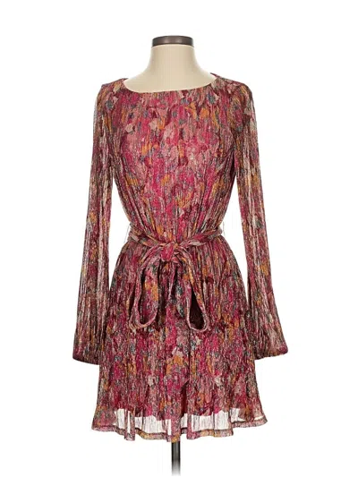 Pre-owned Dress The Population Cocktail Dress In Pink