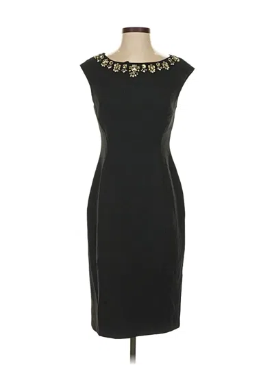 Pre-owned Eliza J Sleeveless Top Black Strapless Neckline Tops