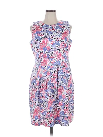 Pre-owned Charter Club Casual Dress In Pink