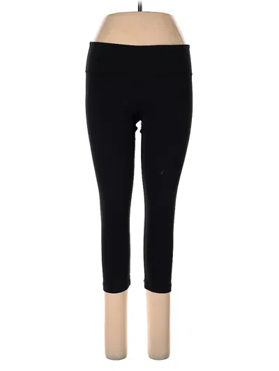 Pre-owned Lululemon Athletica Active Pants In Black