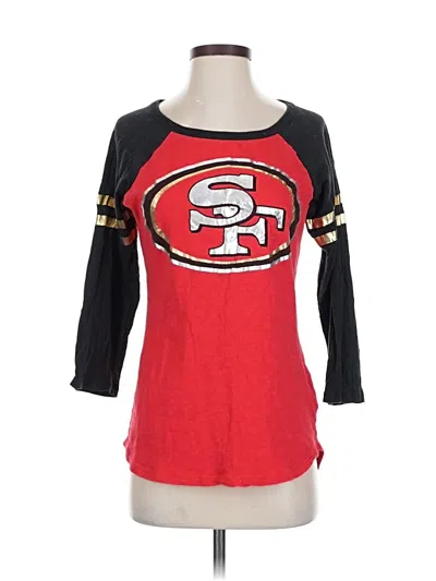 Pre-owned Nfl X Nike Team Apparel 3/4 Sleeve T-shirt In Red
