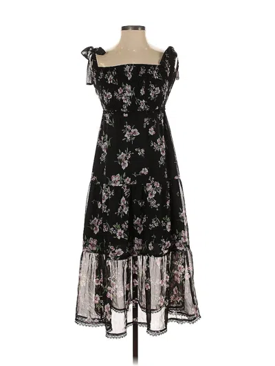 Pre-owned Lulus Cocktail Dress In Black